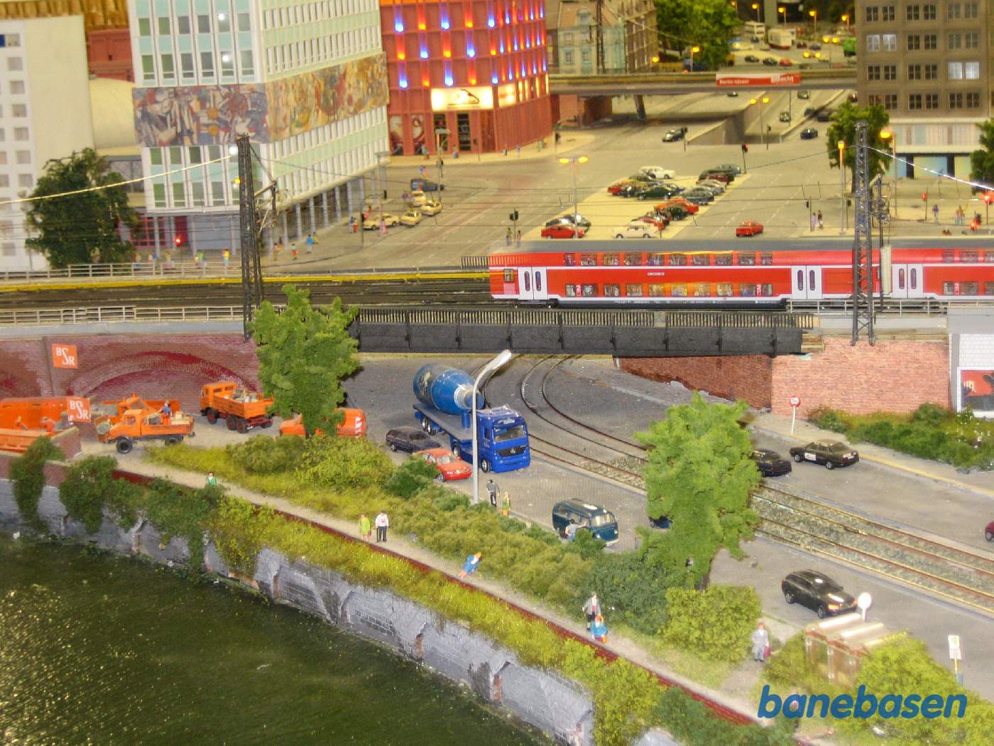 Et stort modelbaneanlæg i hjertet af Berlin