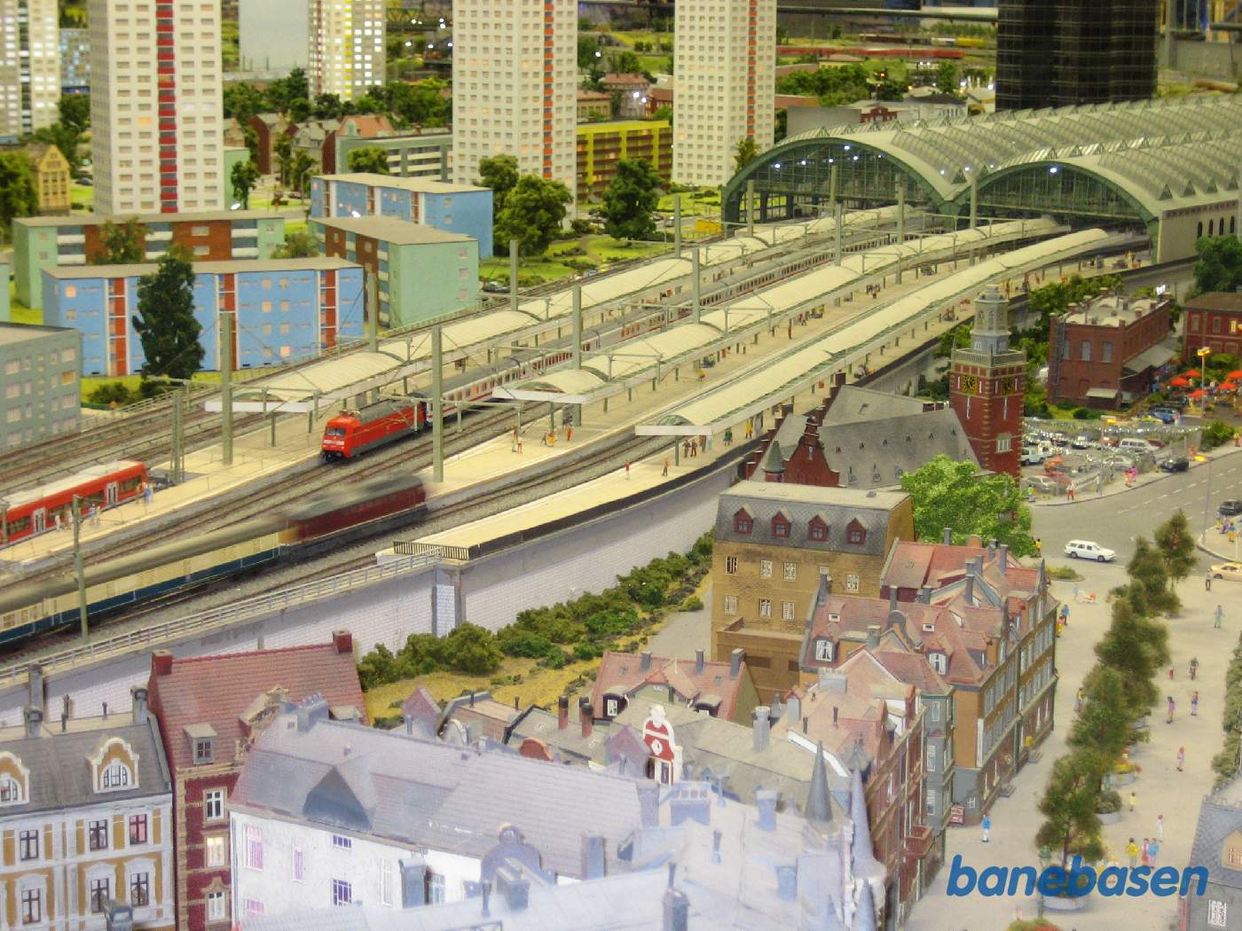 Et stort modelbaneanlæg i hjertet af Berlin