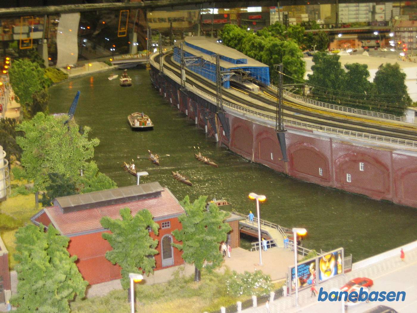 Et stort modelbaneanlæg i hjertet af Berlin