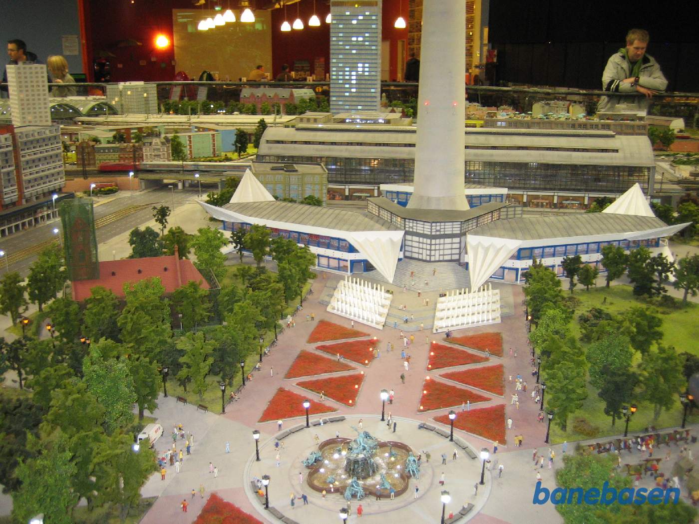 Et stort modelbaneanlæg i hjertet af Berlin