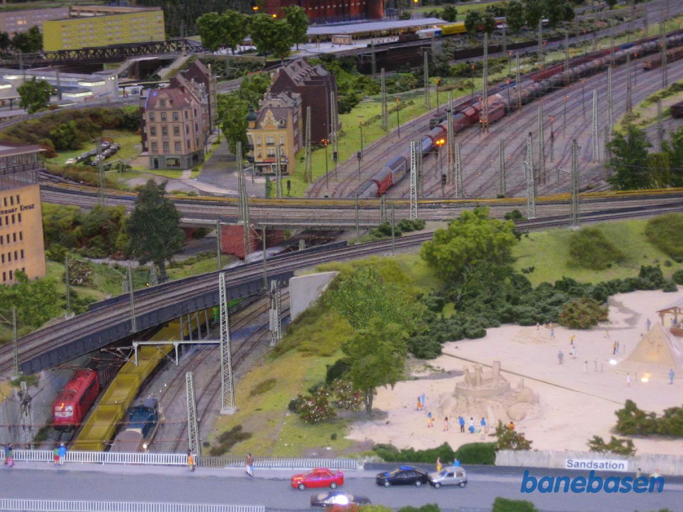 Et stort modelbaneanlæg i hjertet af Berlin