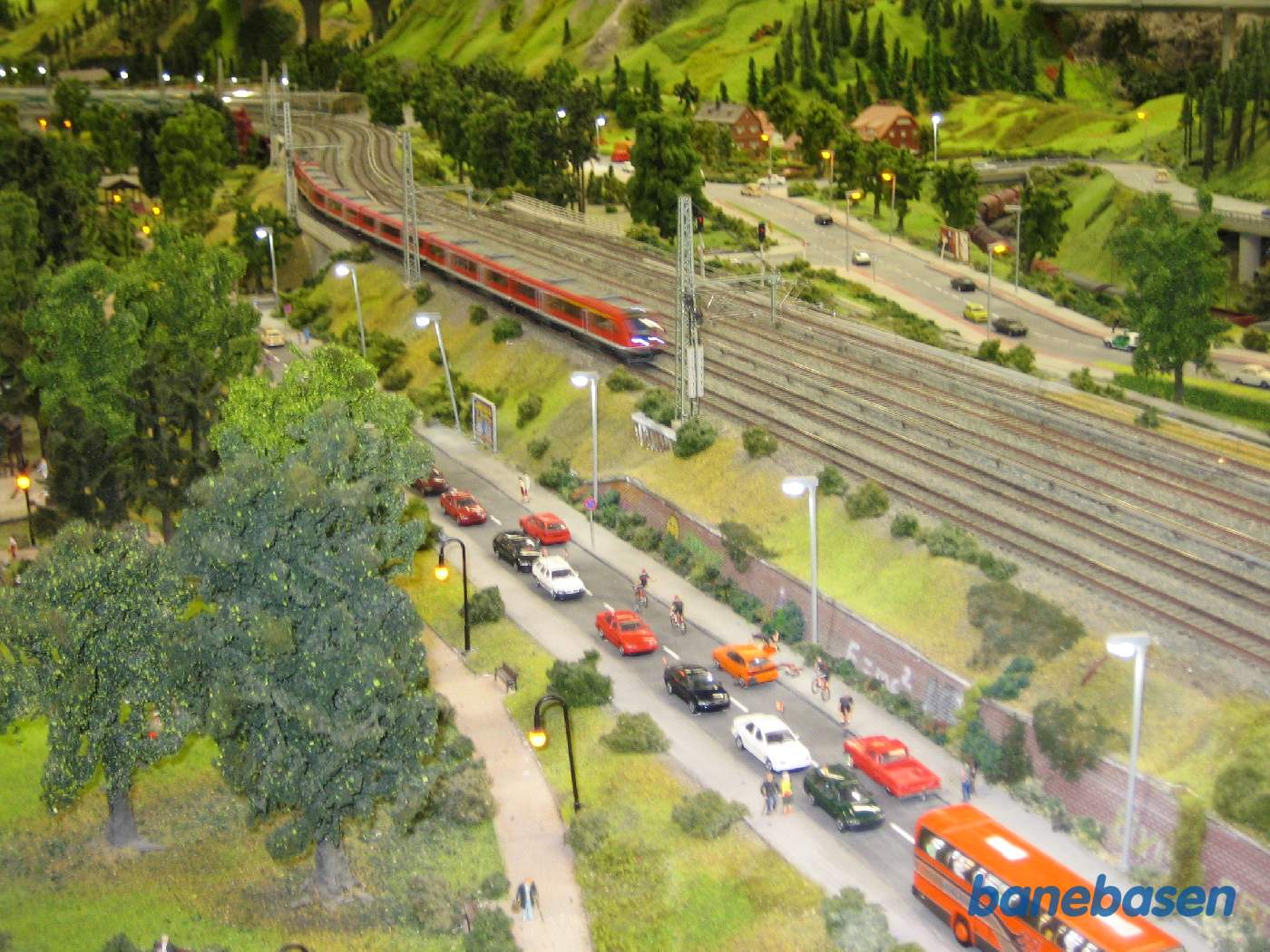 Et stort modelbaneanlæg i hjertet af Berlin