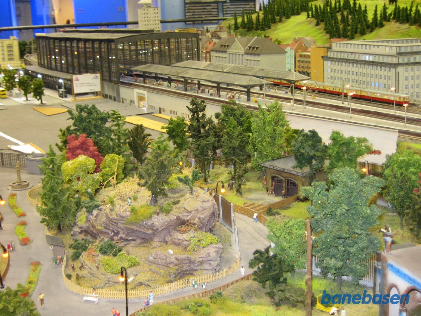 Et stort modelbaneanlæg i hjertet af Berlin