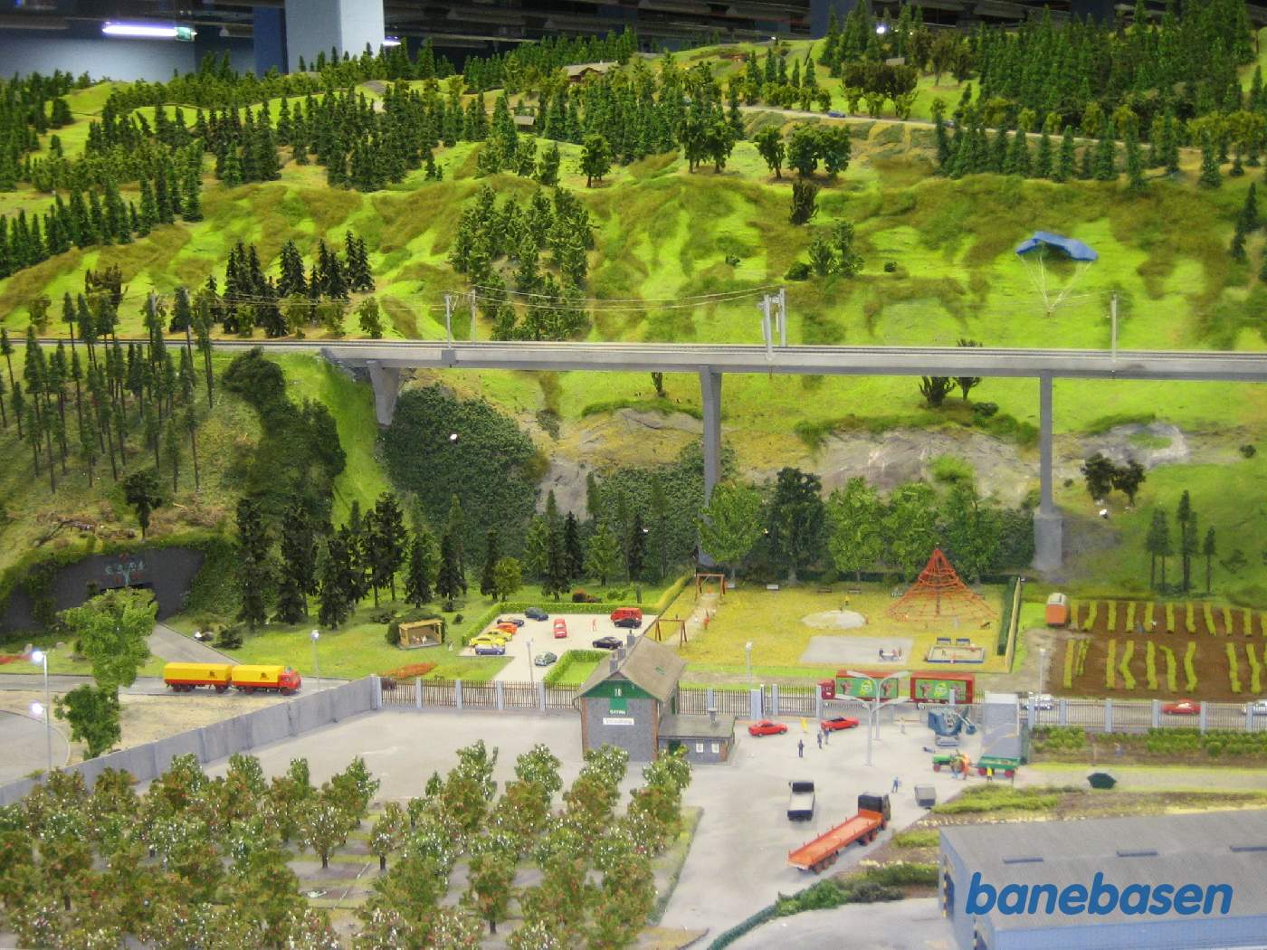 Et stort modelbaneanlæg i hjertet af Berlin