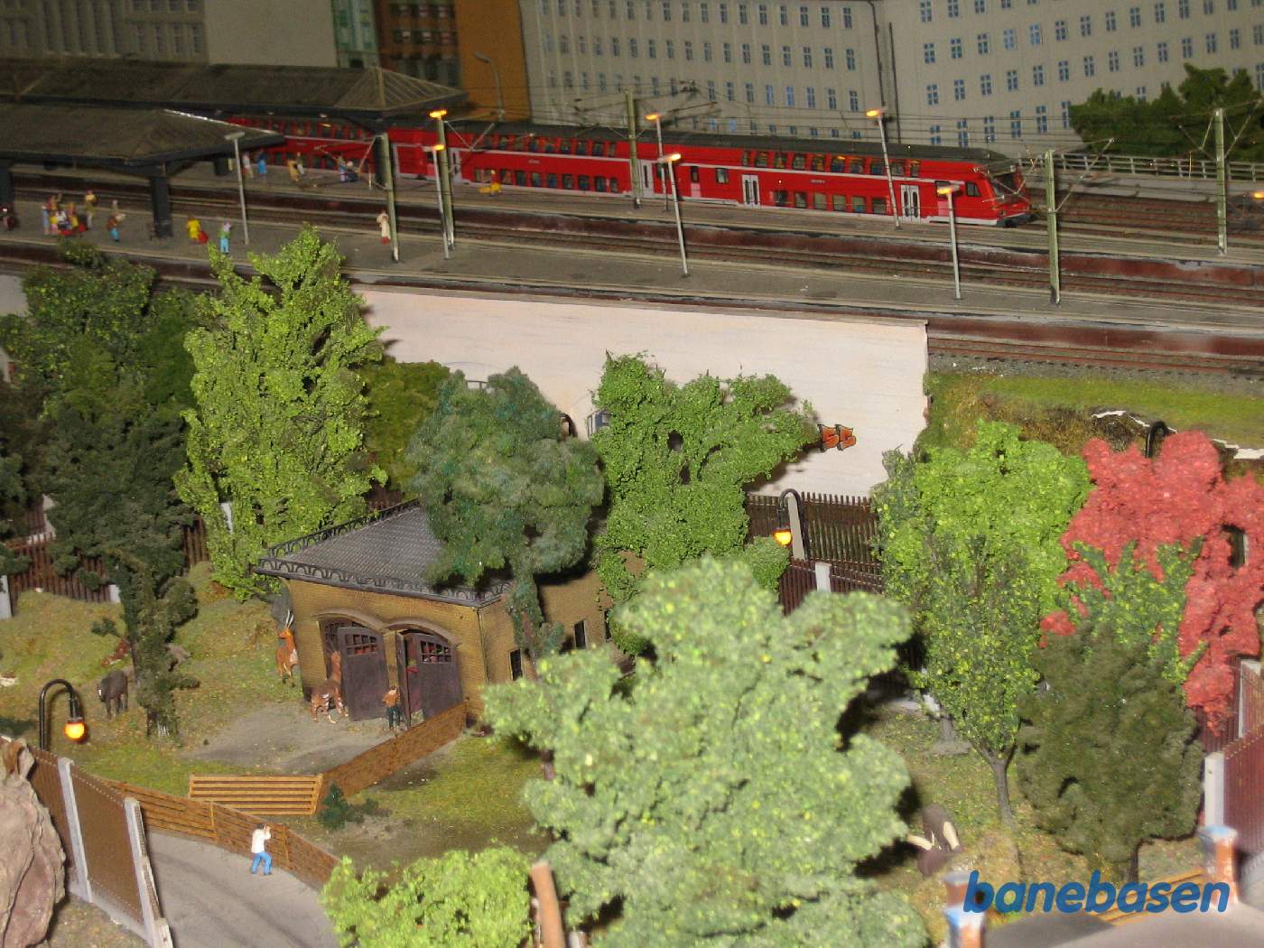 Et stort modelbaneanlæg i hjertet af Berlin