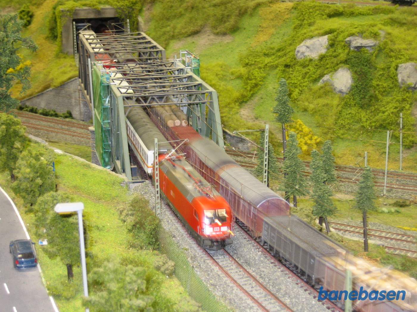 Et stort modelbaneanlæg i hjertet af Berlin