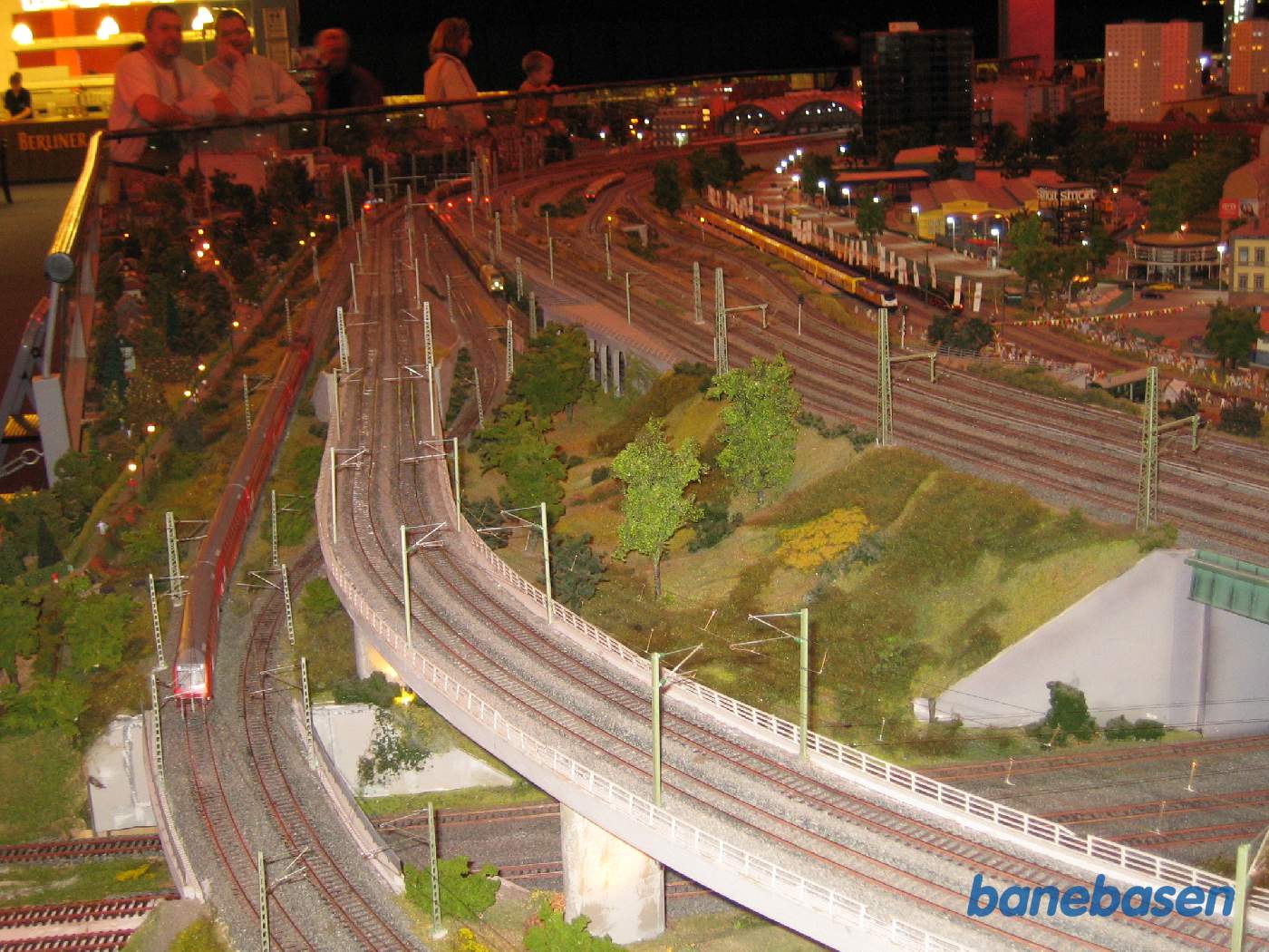 Et stort modelbaneanlæg i hjertet af Berlin