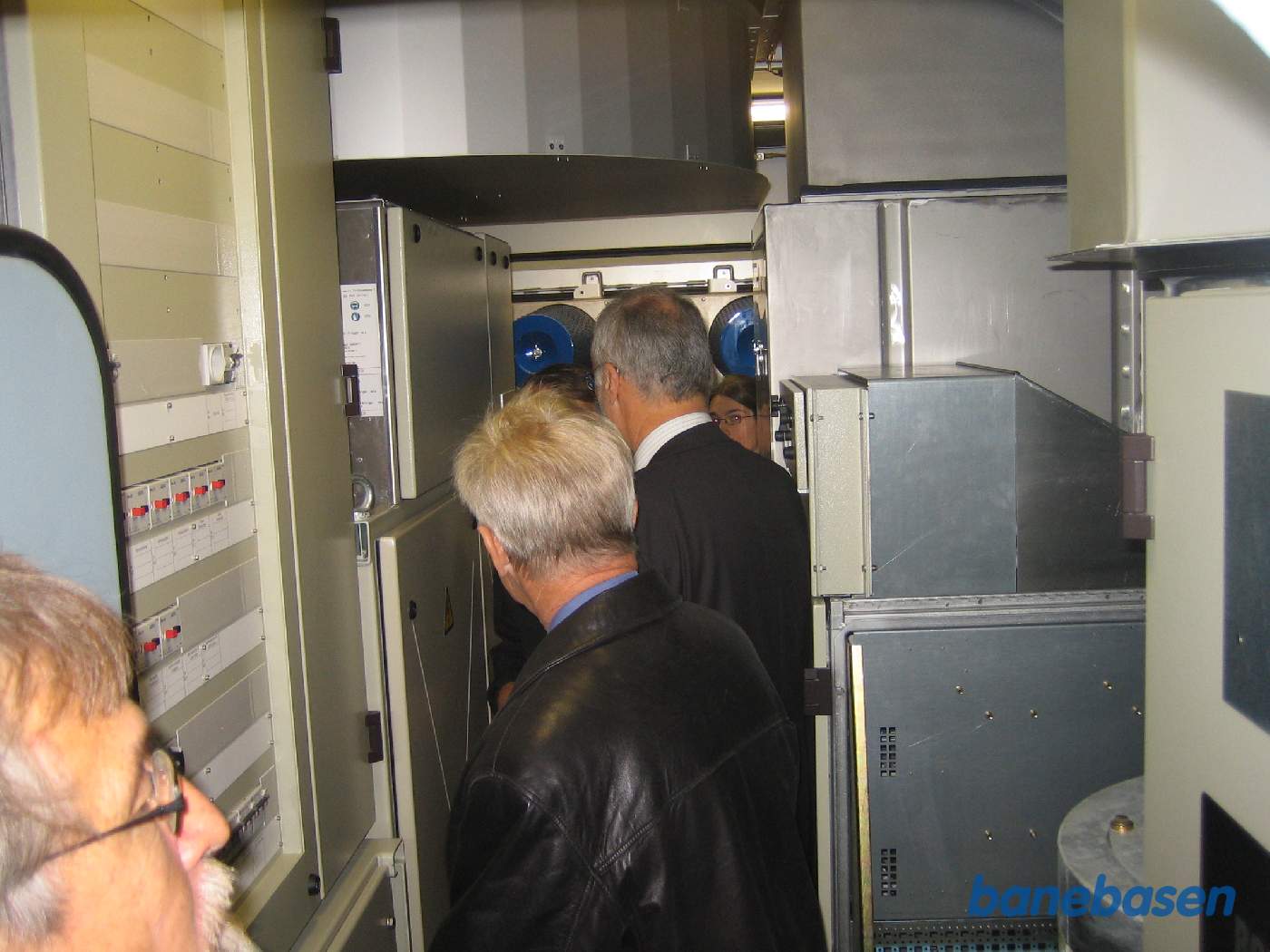 Apparatskabene i et helt nyt lokomotiv, duel mode, dvs. både diesel og elektrisk der i 2008 var noget helt nyt