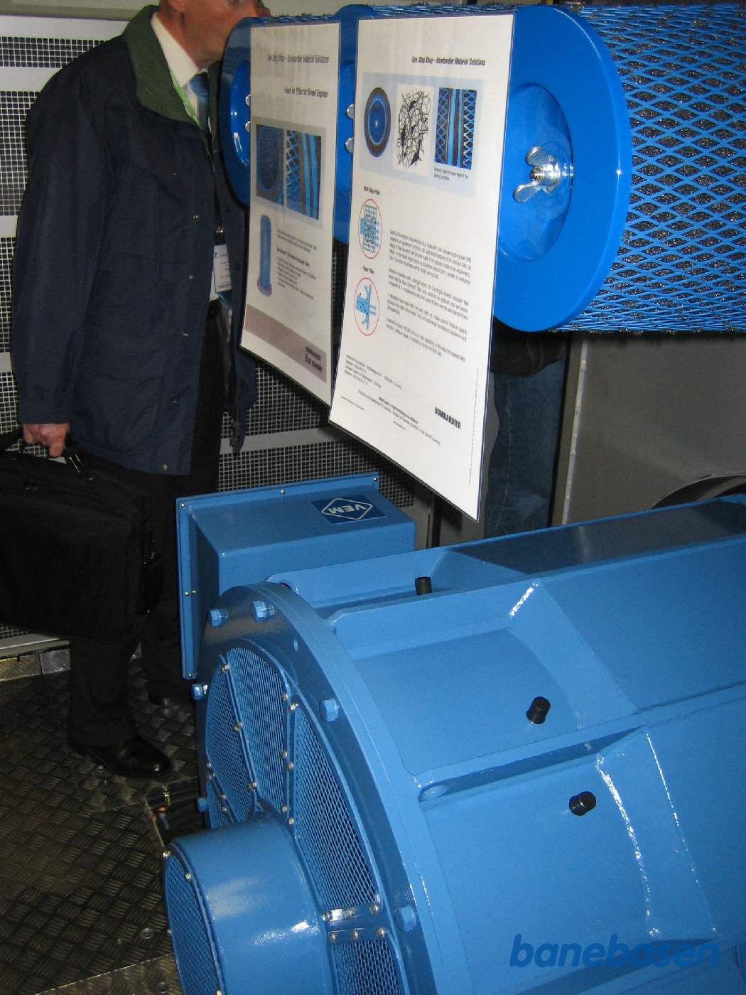 Generatoren der drives af dieselmotoren