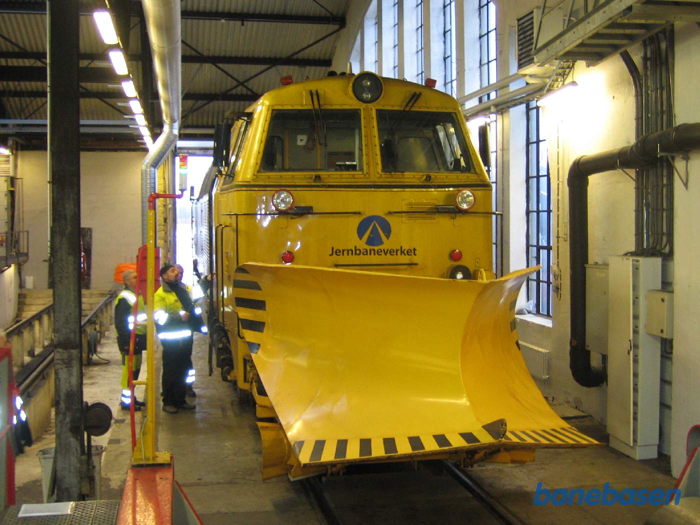 Sneploven foran på MZ