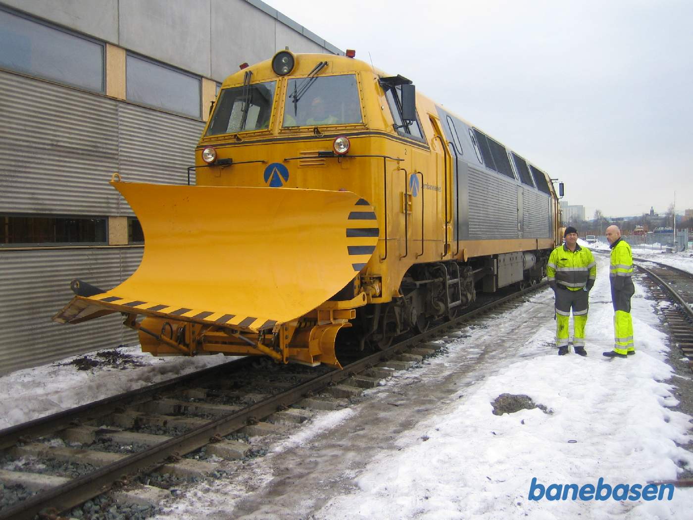 Sneploven foran på MZ