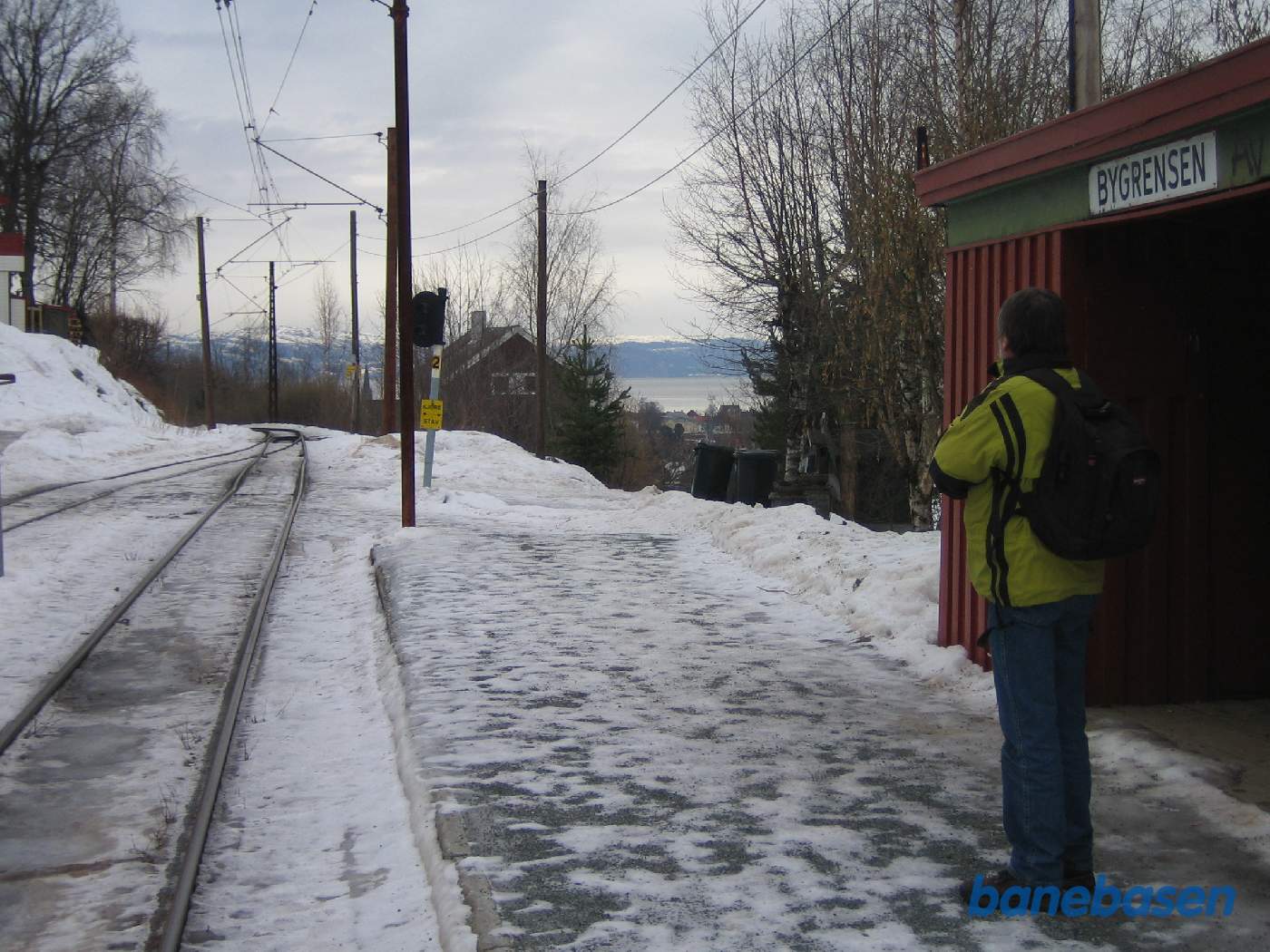 Vi venter på næste sporvogn