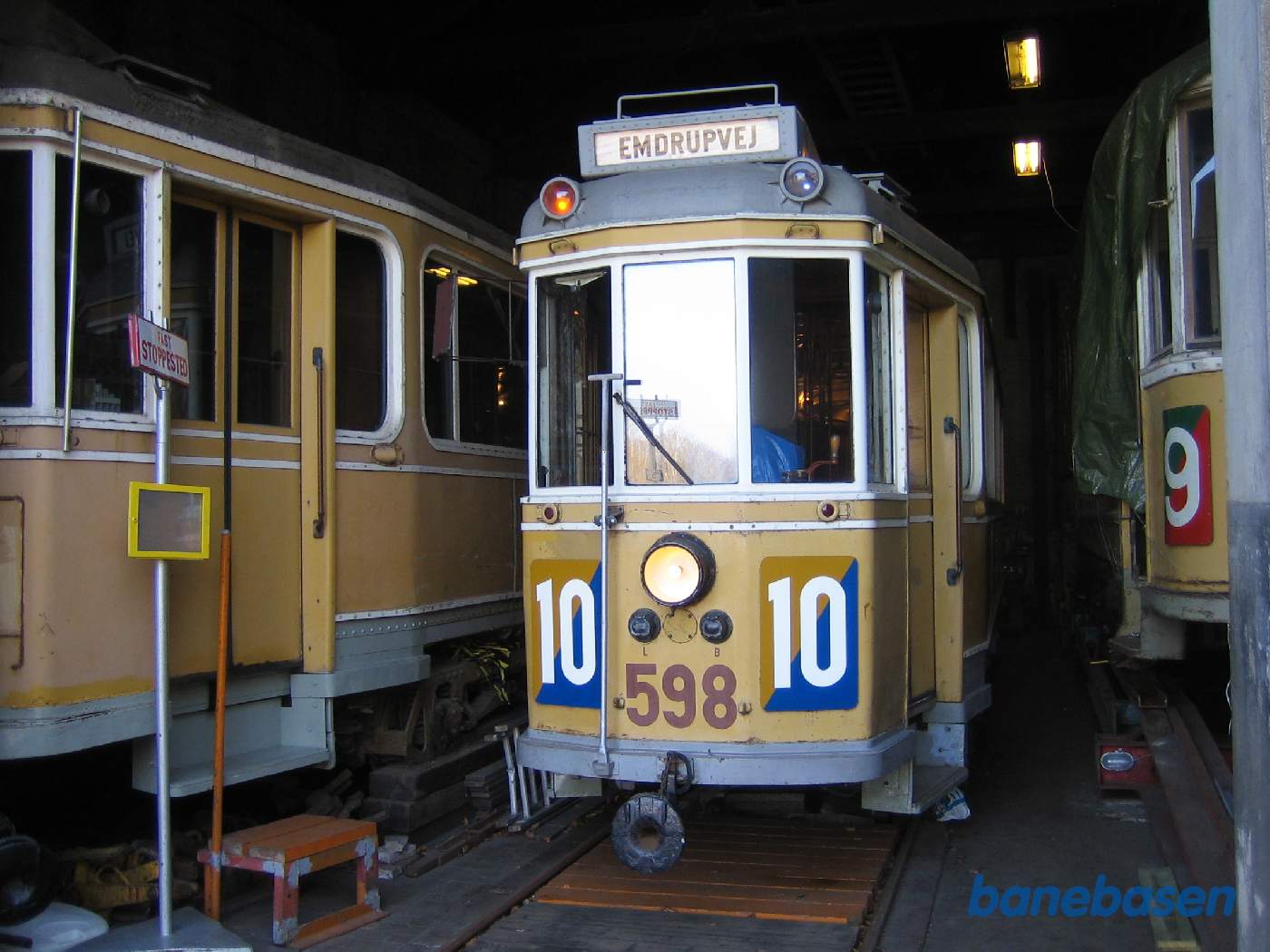 En linje 10 inde i remisen