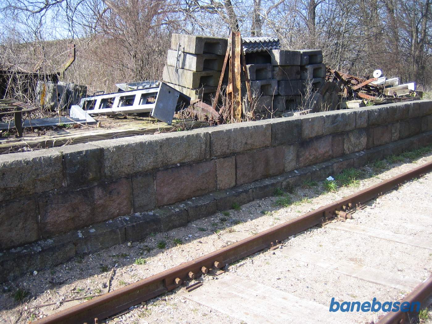 Diverse ting på siderampen