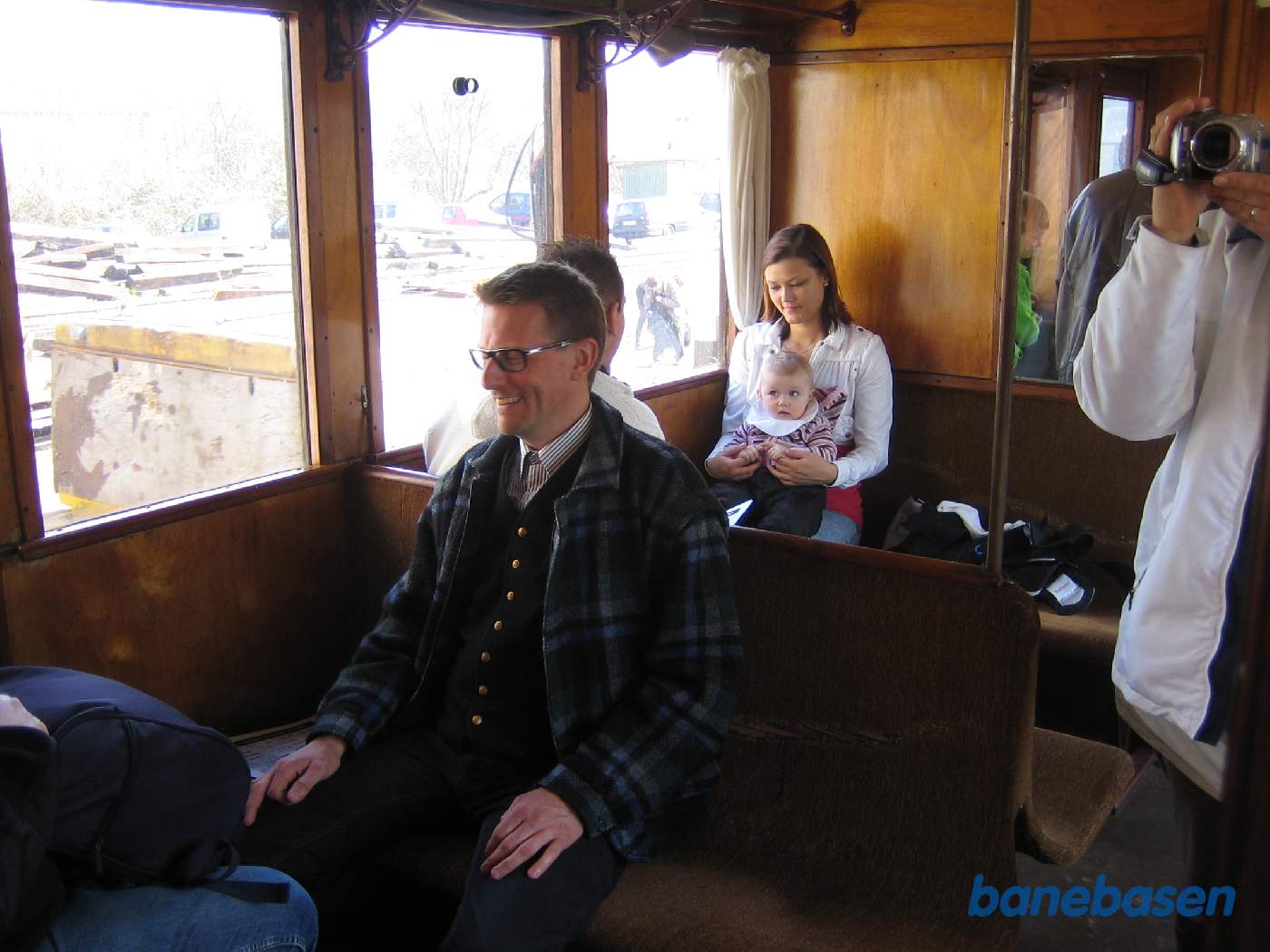 Billede inde i motorvognen