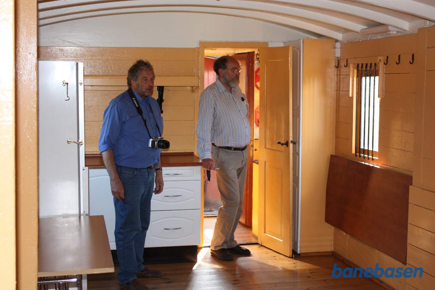 Fremvisning af banens nye køkkenvogn