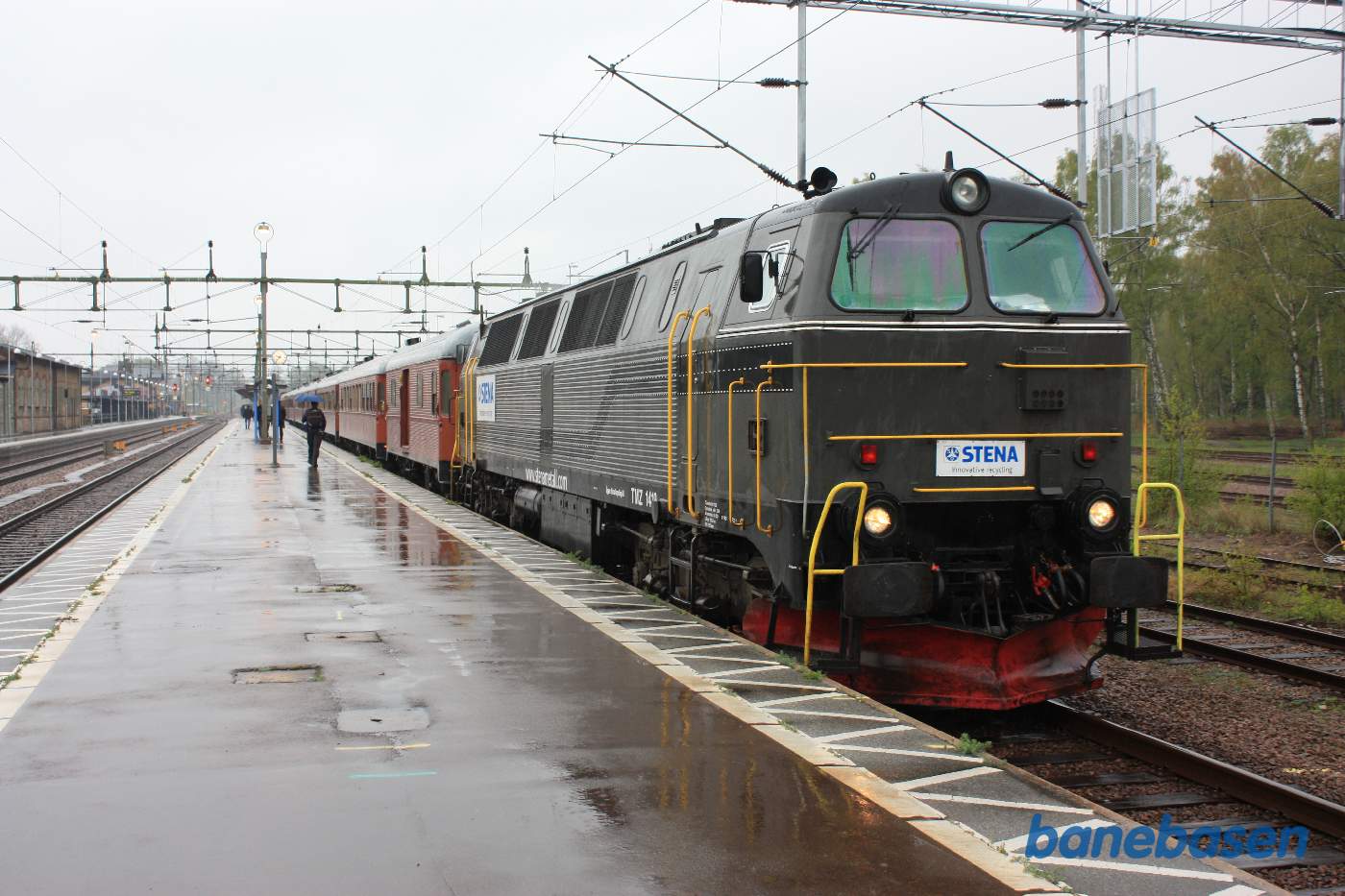 Særtoget fra Malmø er ankommet til Ängelholm