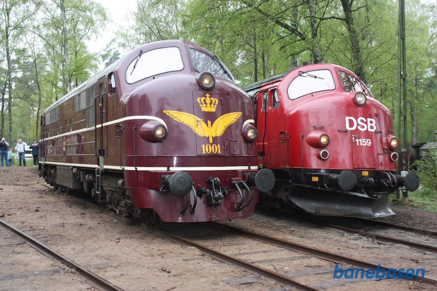 Danmarks Jernbanemuseums to flotte GM-lokomotiver