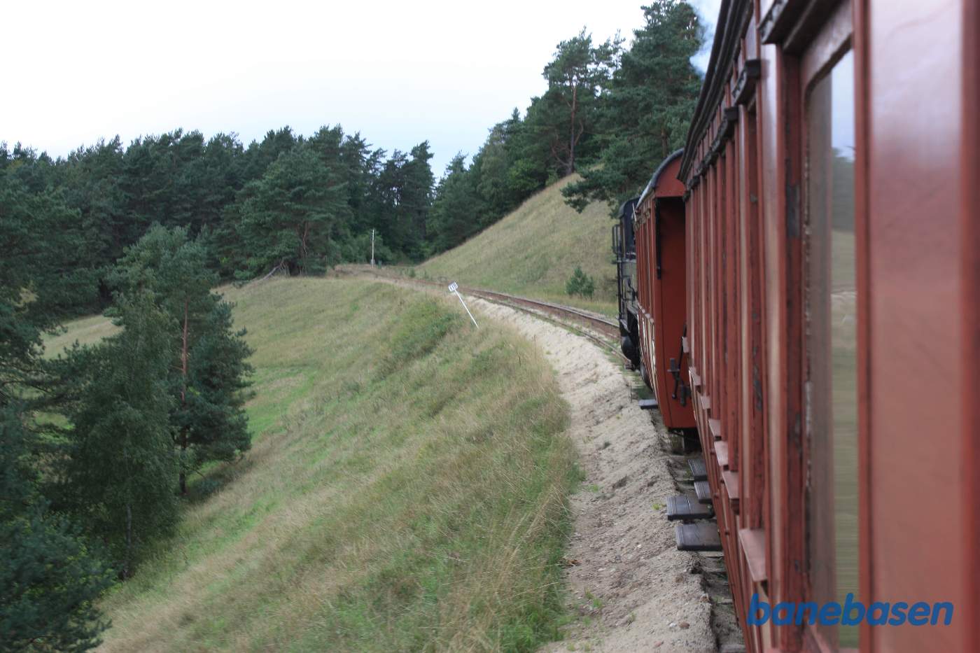 Et sted på strækningen mellem Ravlundabro og Brösarp