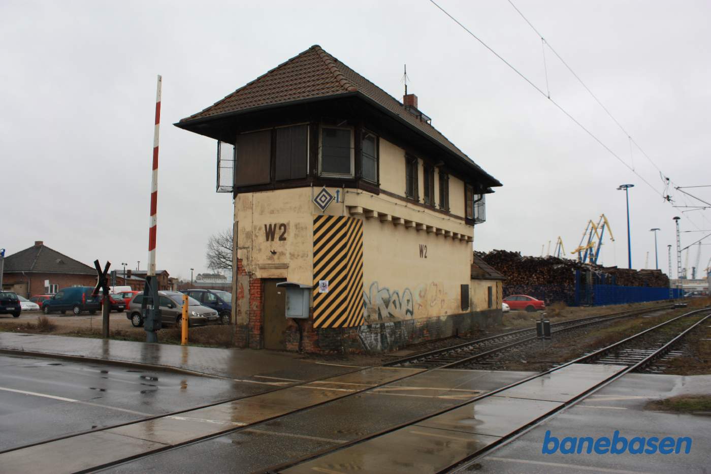 Kommandoposten set fra vejen