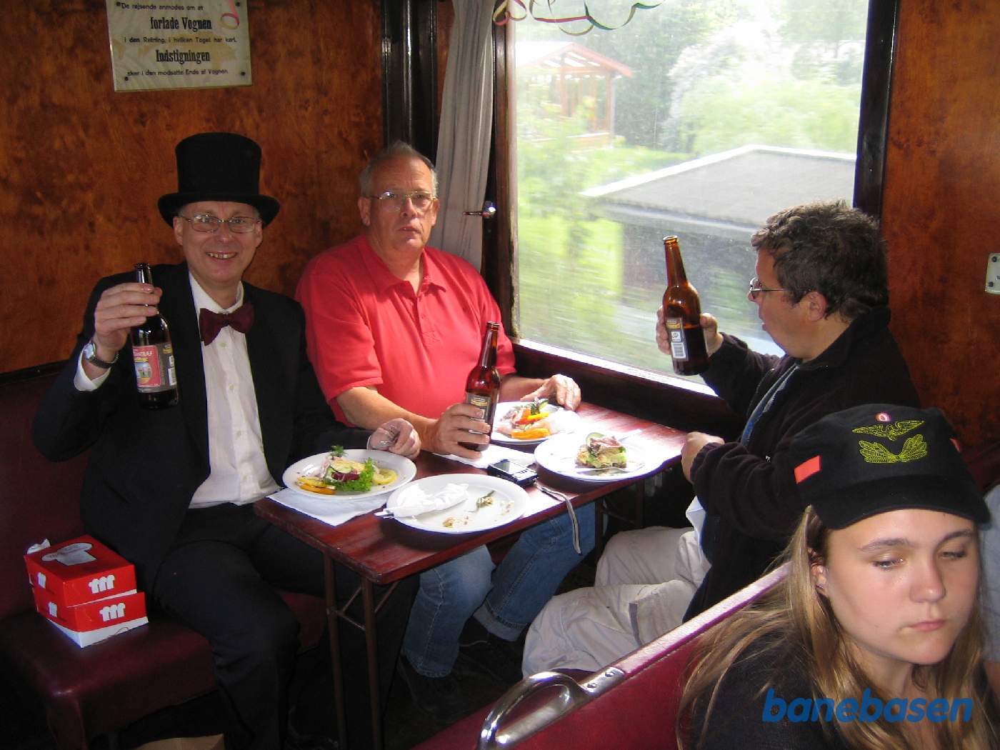 På 2.turen fik flere af medlemmerne endelig frokost