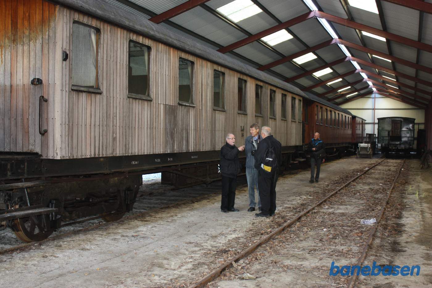 Et vue ind i den nye vognhal