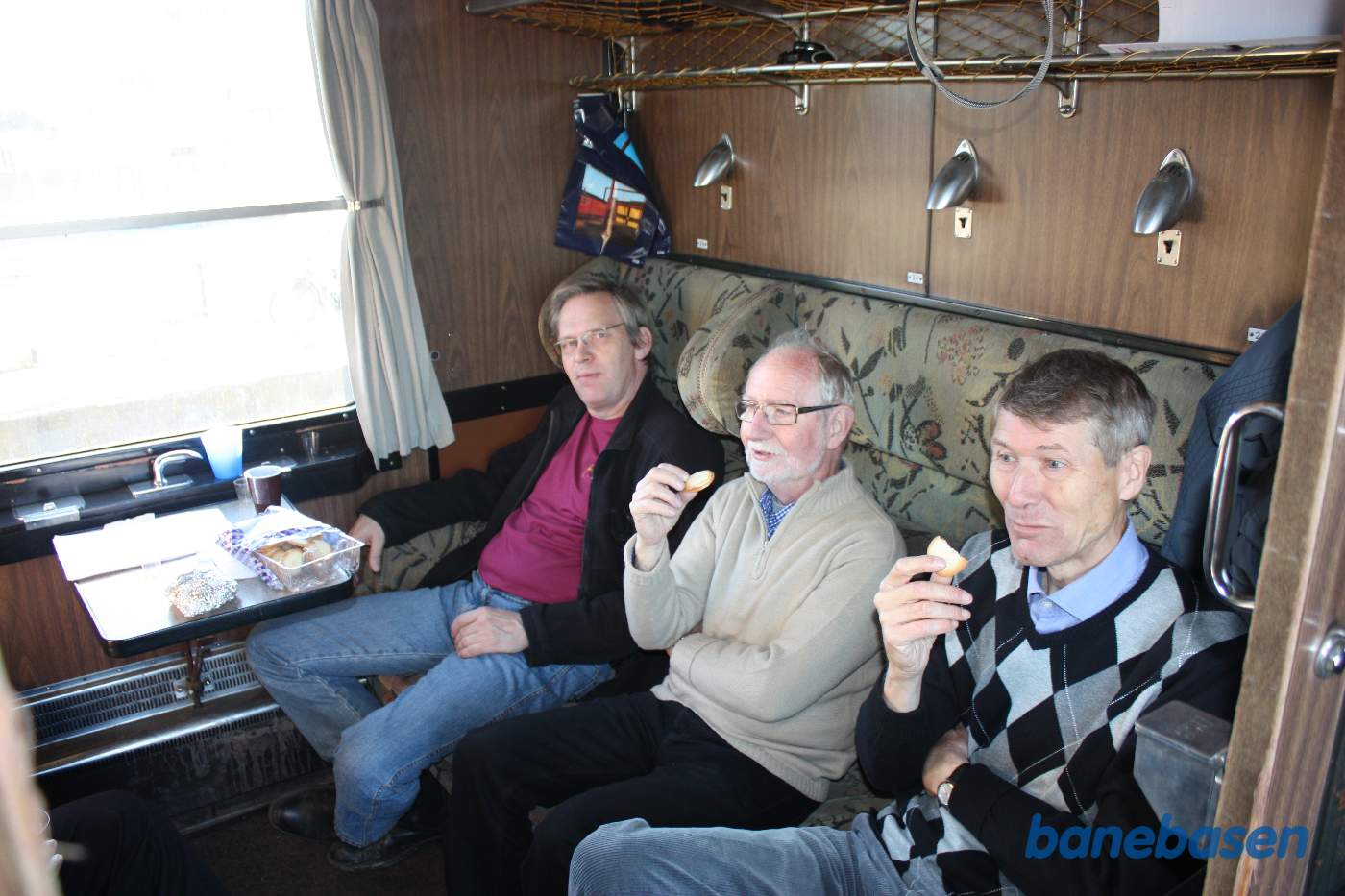 Et vue ind i en førsteklasses kupé Et vue ind i en førsteklasses kupé