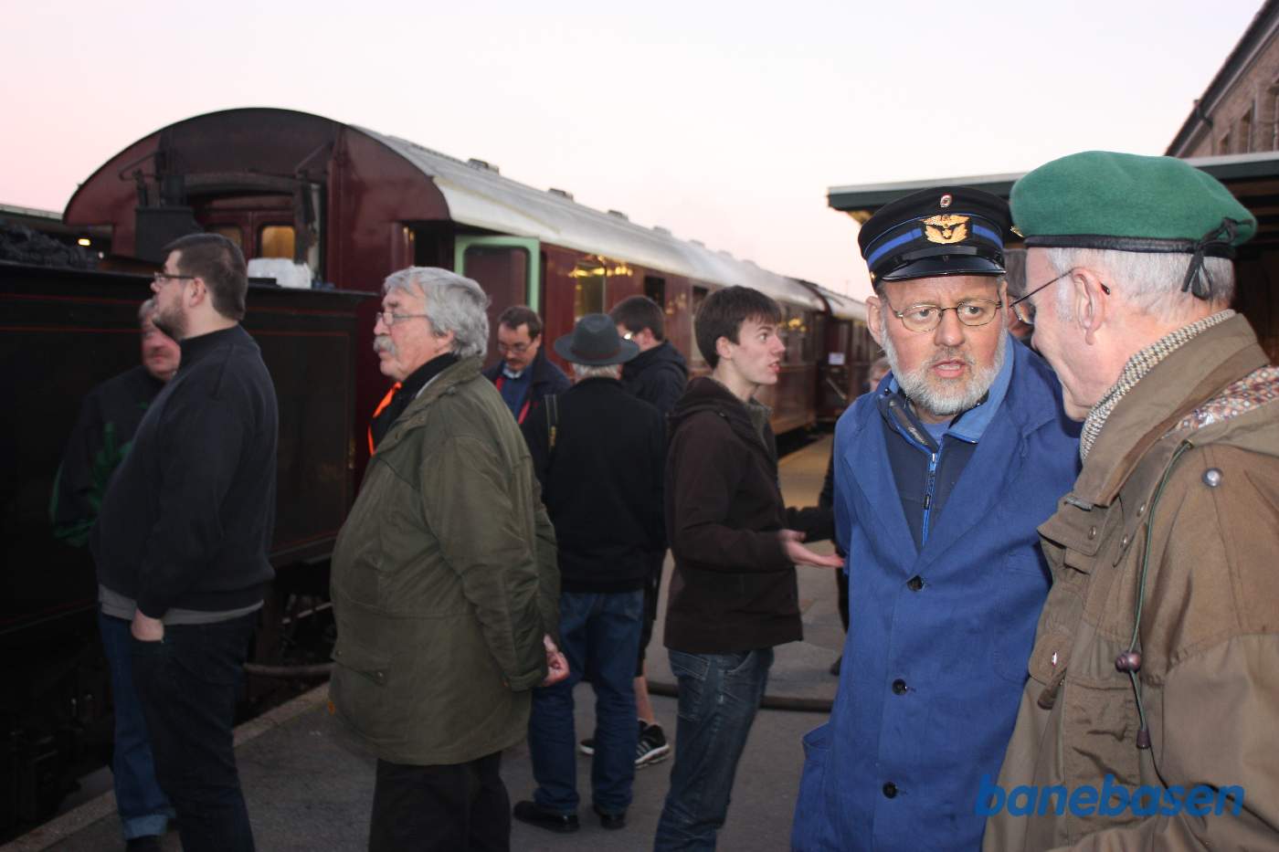 I Næstved er der et længere ophold inden vi kan køre videre