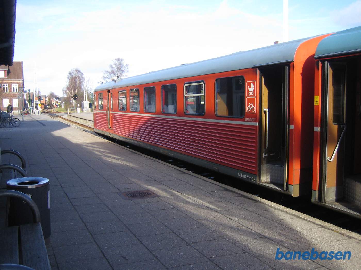 Y-tog fra Aarhus ankommet til Odder