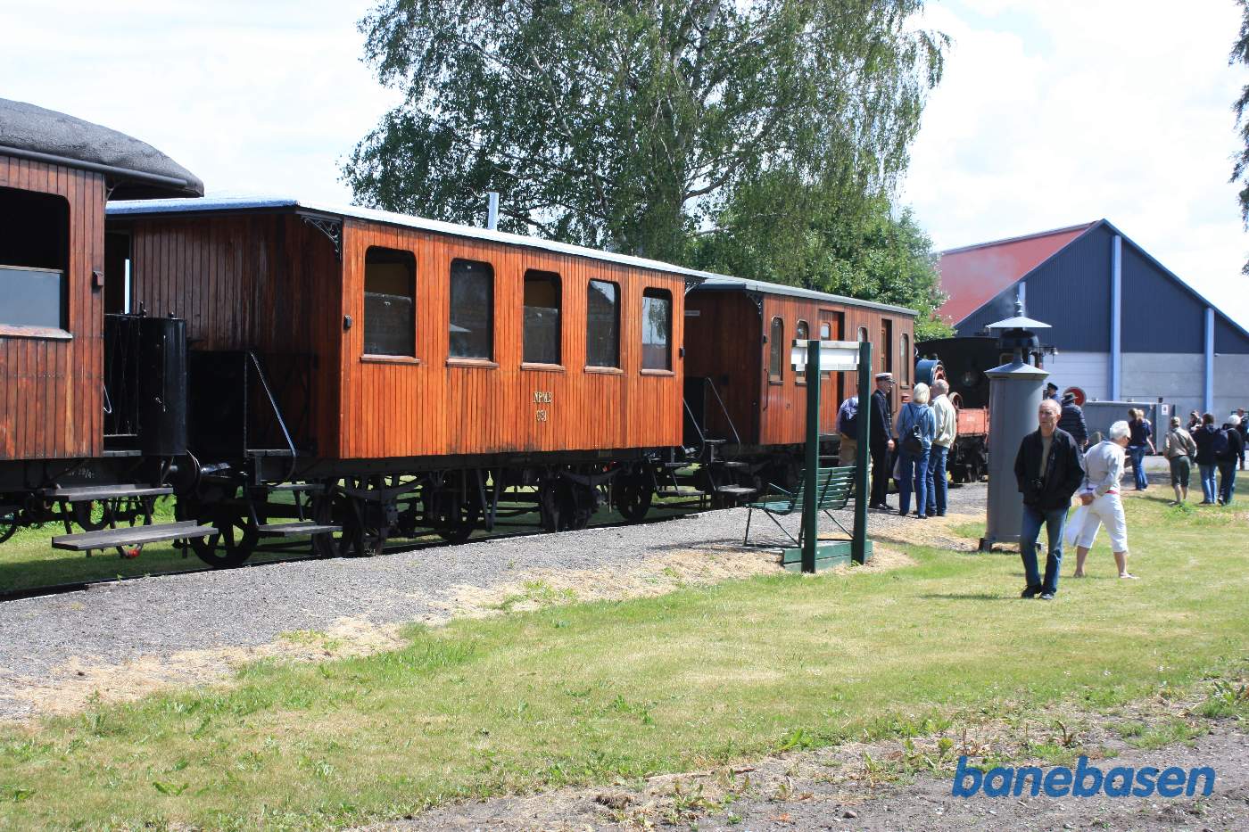 Humøret er højt på havnen