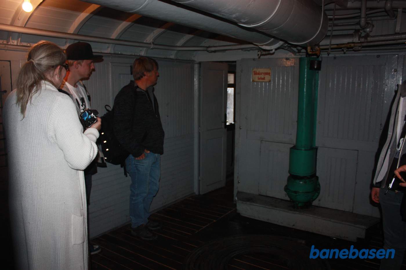 I lokomotivet er også et pakrum I lokomotivet er også et pakrum