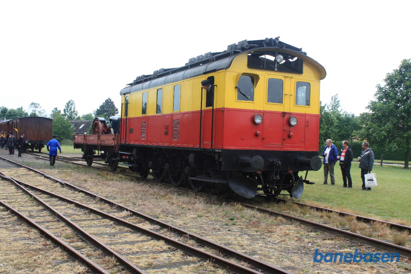 M9 rangerer med godsvognen M9 rangerer med godsvognen