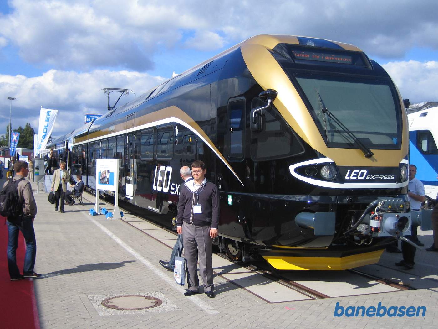 Et elektrisk lokaltog fra Stadler