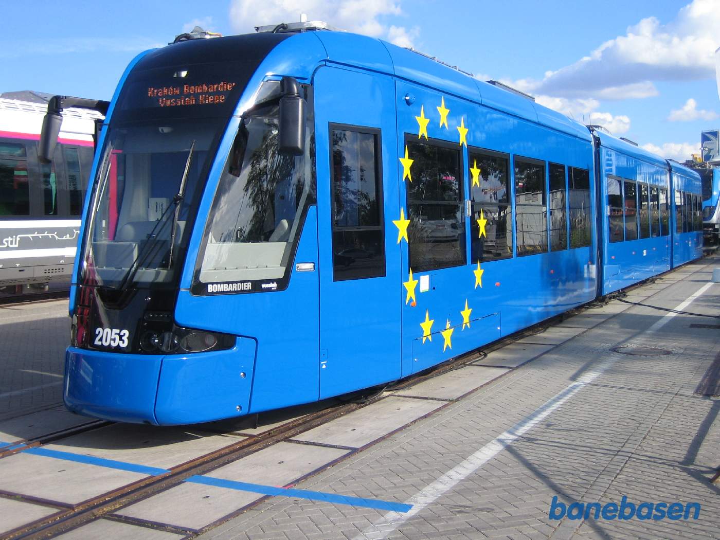 En sporvogn fra Bombardier til Krakow i Polen