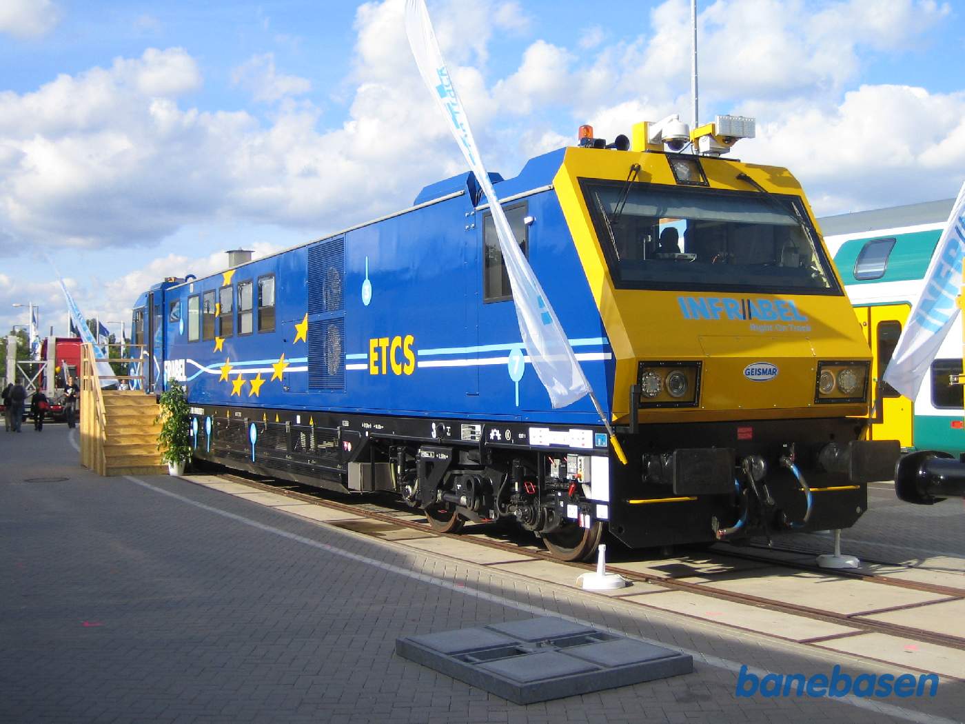 Et måletog med ETCS fra Infrabel