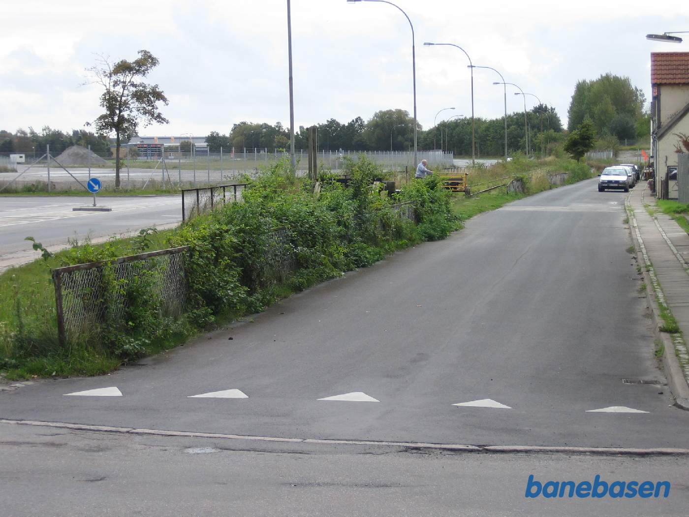 Et vue fra stationsområdet ud mod indkørselssporet Et vue fra stationsområdet ud mod indkørselssporet