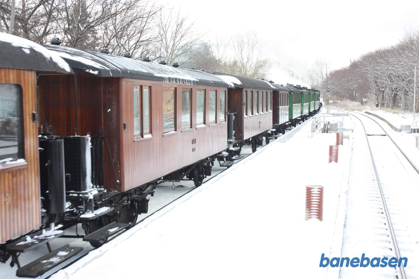 L1 har trukket juletoget tomt til Vejby L1 har trukket juletoget tomt til Vejby