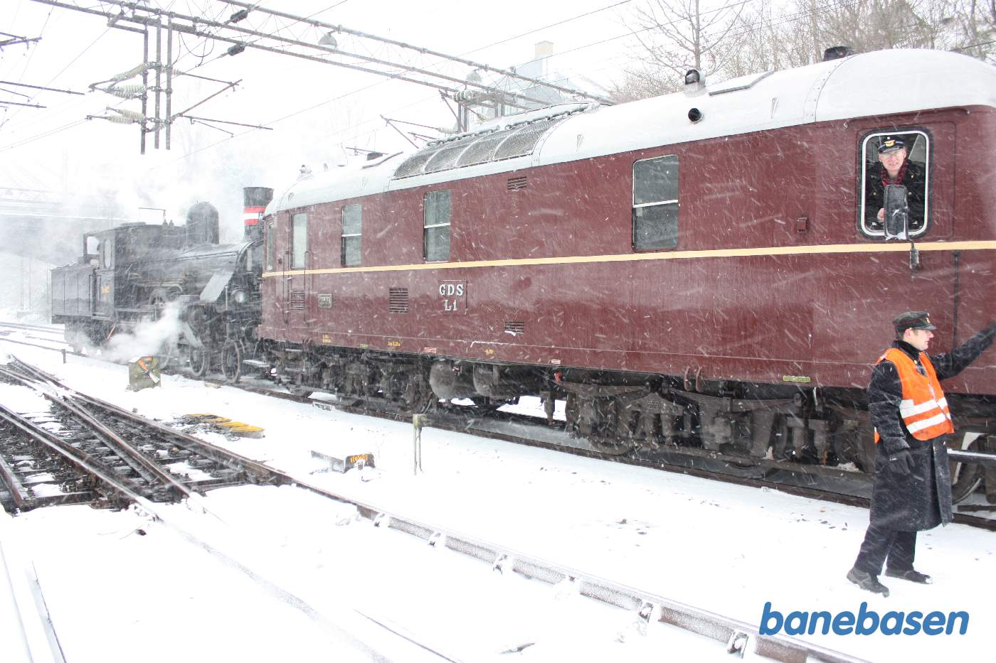 Rangering i Helsingør for at komme over på Hornbækbanens spor