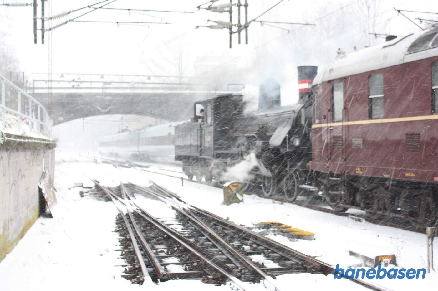 Rangering i Helsingør for at komme over på Hornbækbanens spor