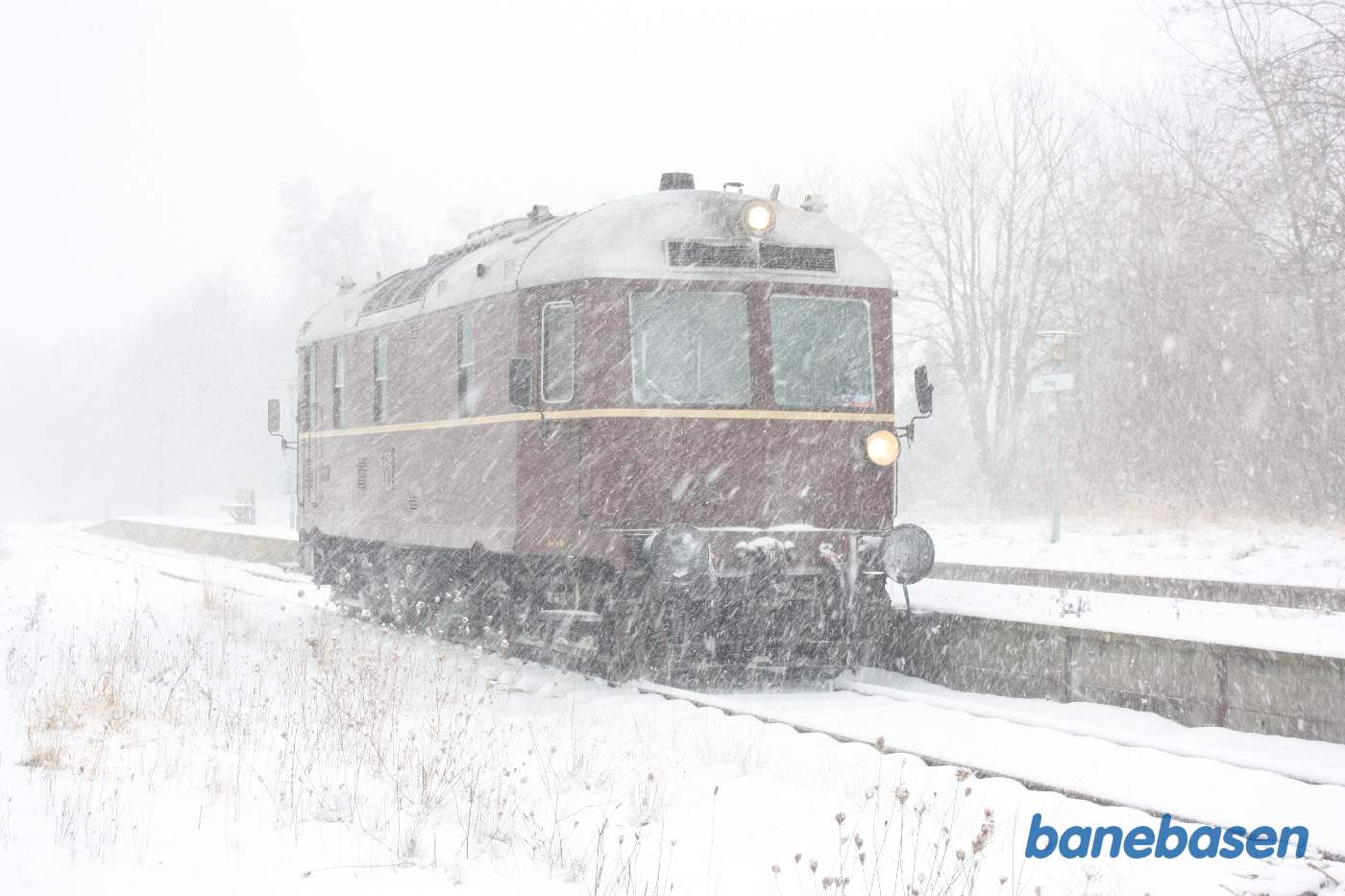 Vi er nået til Firhøj uden problemer og venter på krydsning med Lokaltog