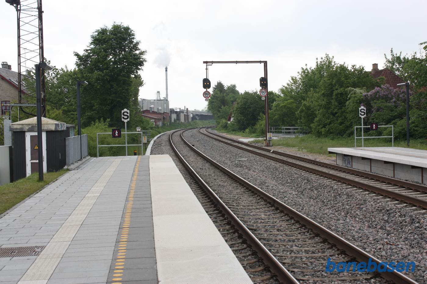 Et vue ud af stationen i retning mod Roskilde Et vue ud af stationen i retning mod Roskilde
