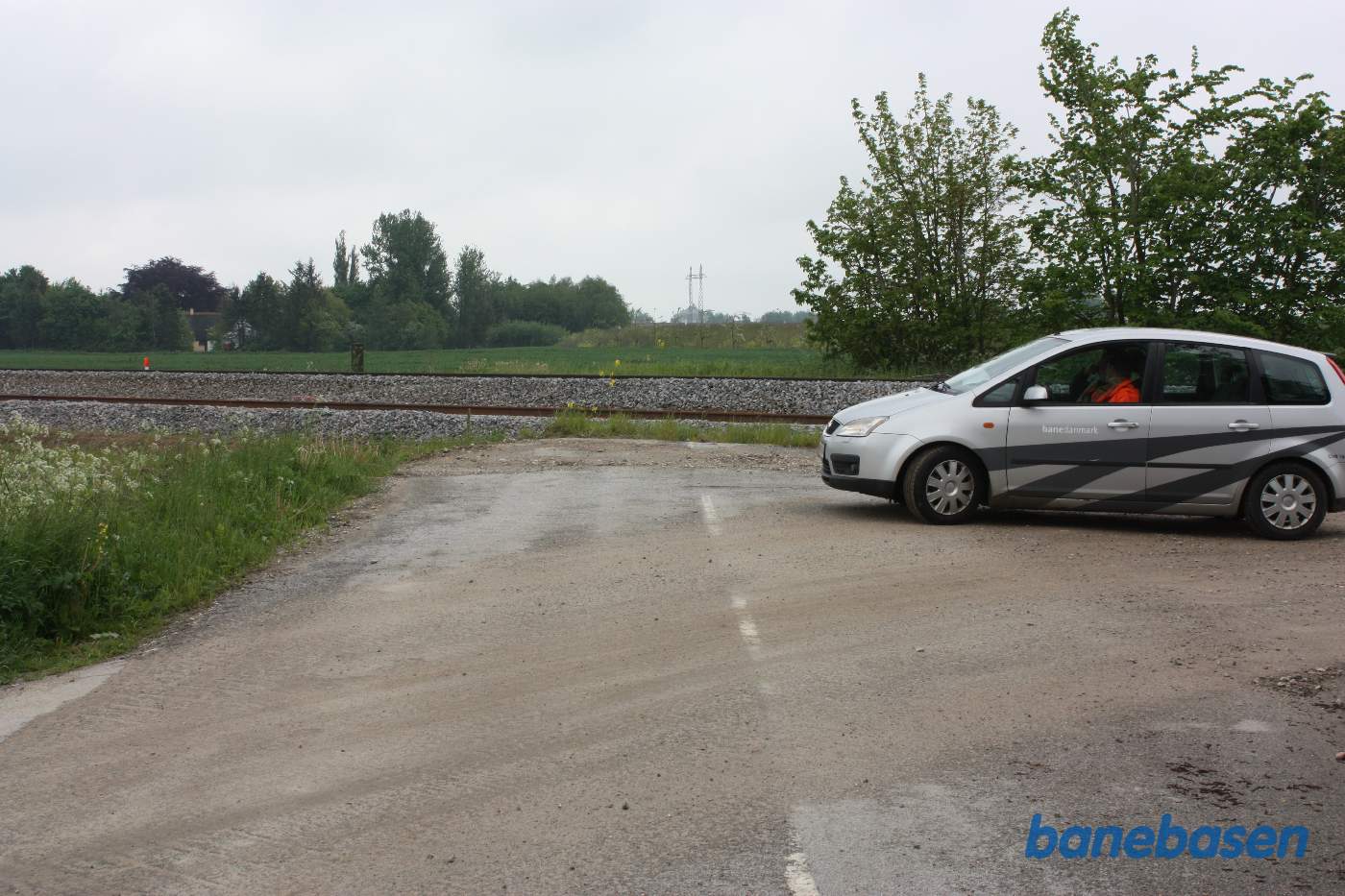 Her krydsede Soderup Kirkevej engang over i en overkørsel der er nedlagt