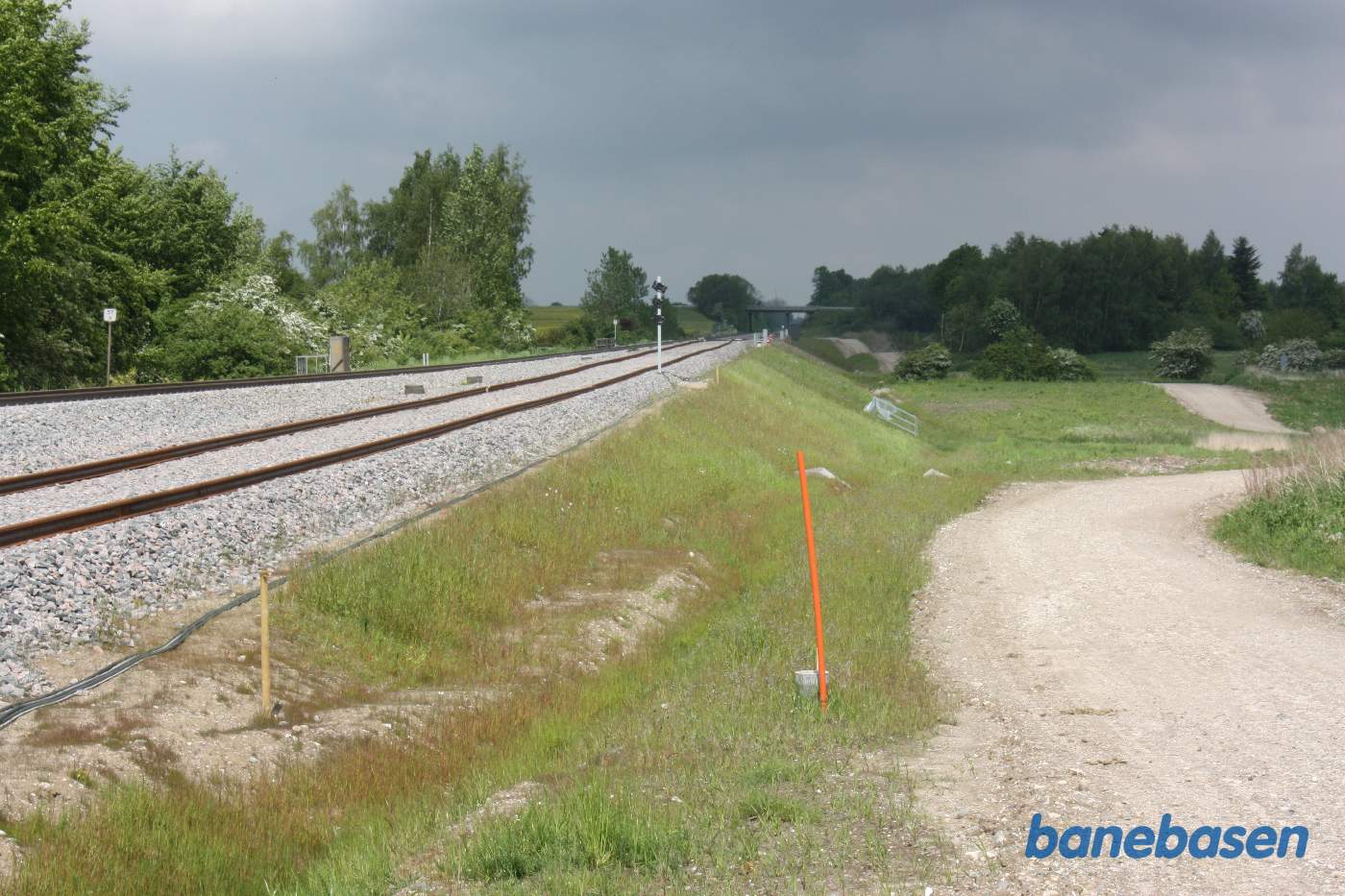 Vi kigger mod Holbæk. Broen ude i horisonten er hovedvej 23 Vi kigger mod Holbæk. Broen ude i horisonten er hovedvej 23