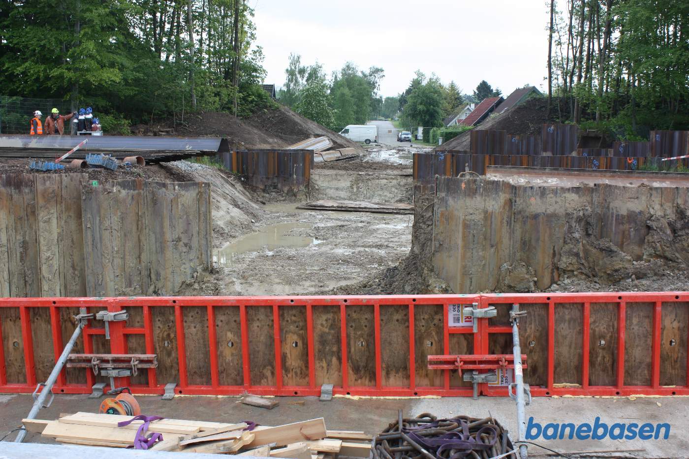 På den anden side kommer der direkte adgang fra villakvarteret På den anden side kommer der direkte adgang fra villakvarteret