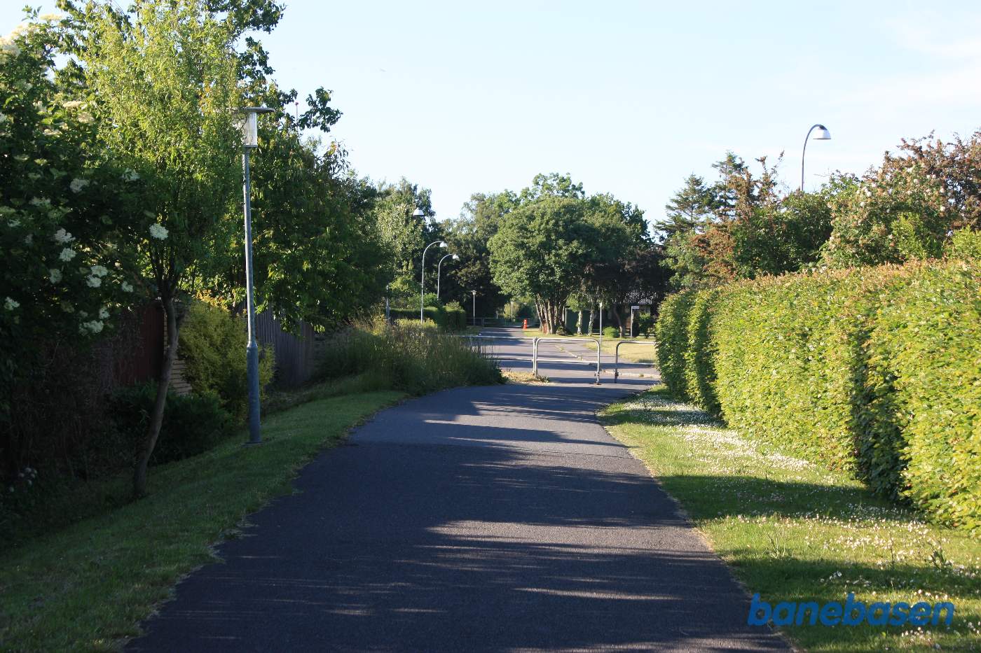 Vi er på Nordre Ringvej og kigger mod Sandvig