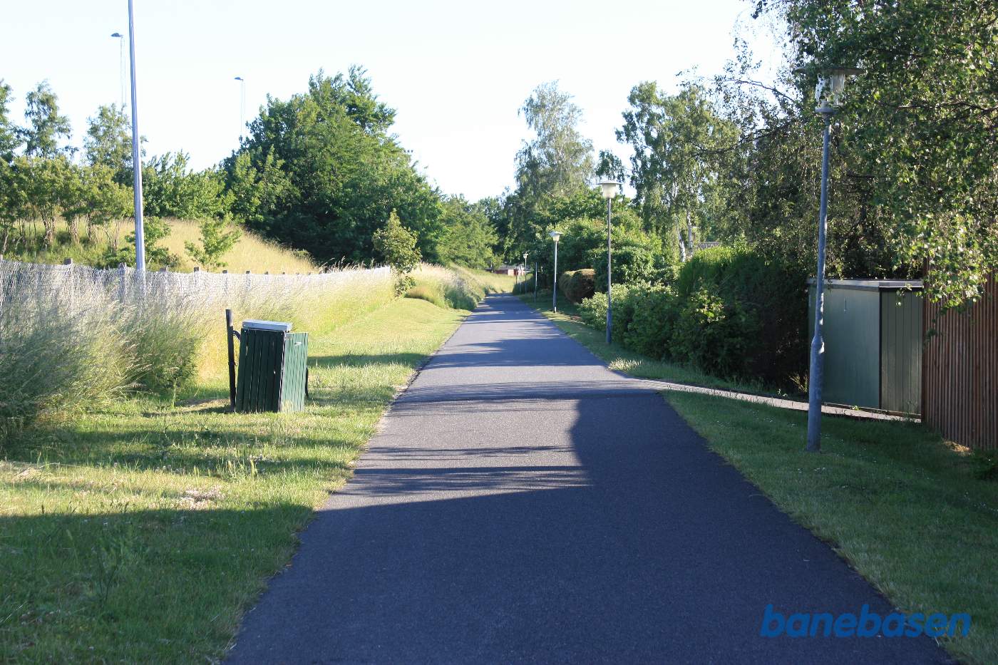 Vi er på Nordre Ringvej og kigger mod Rønne