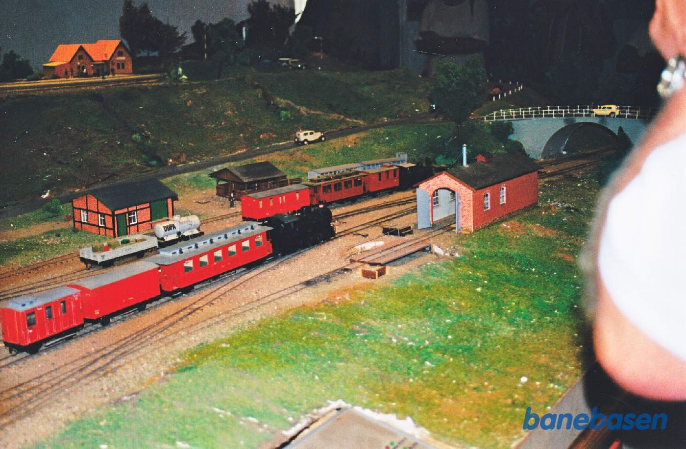 Aakirkeby i model 1:45 Aakirkeby i model 1:45