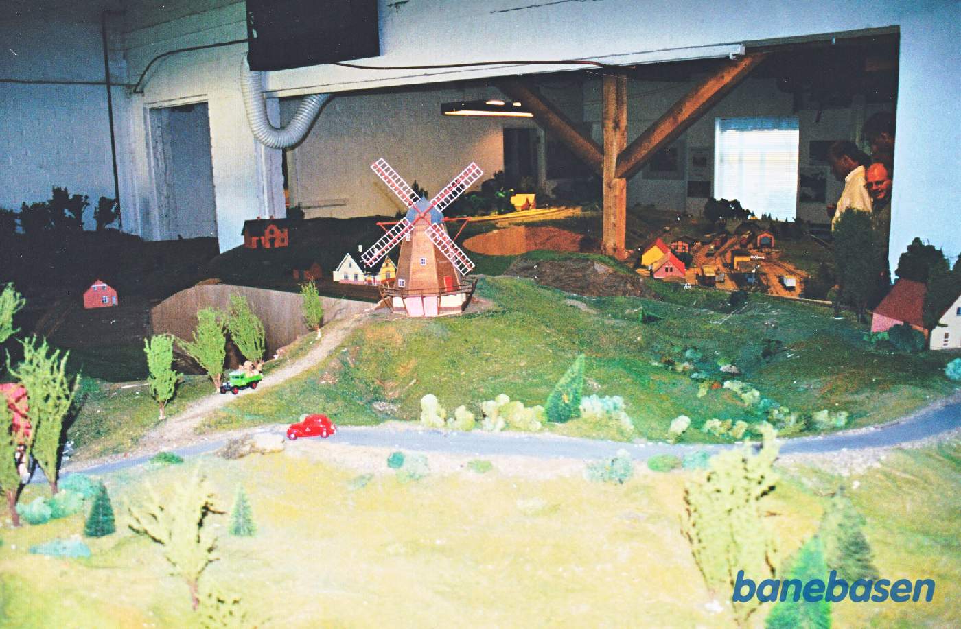 Model af Den Bornholmske Jernbane i størrelse 1:45 Model af Den Bornholmske Jernbane i størrelse 1:45