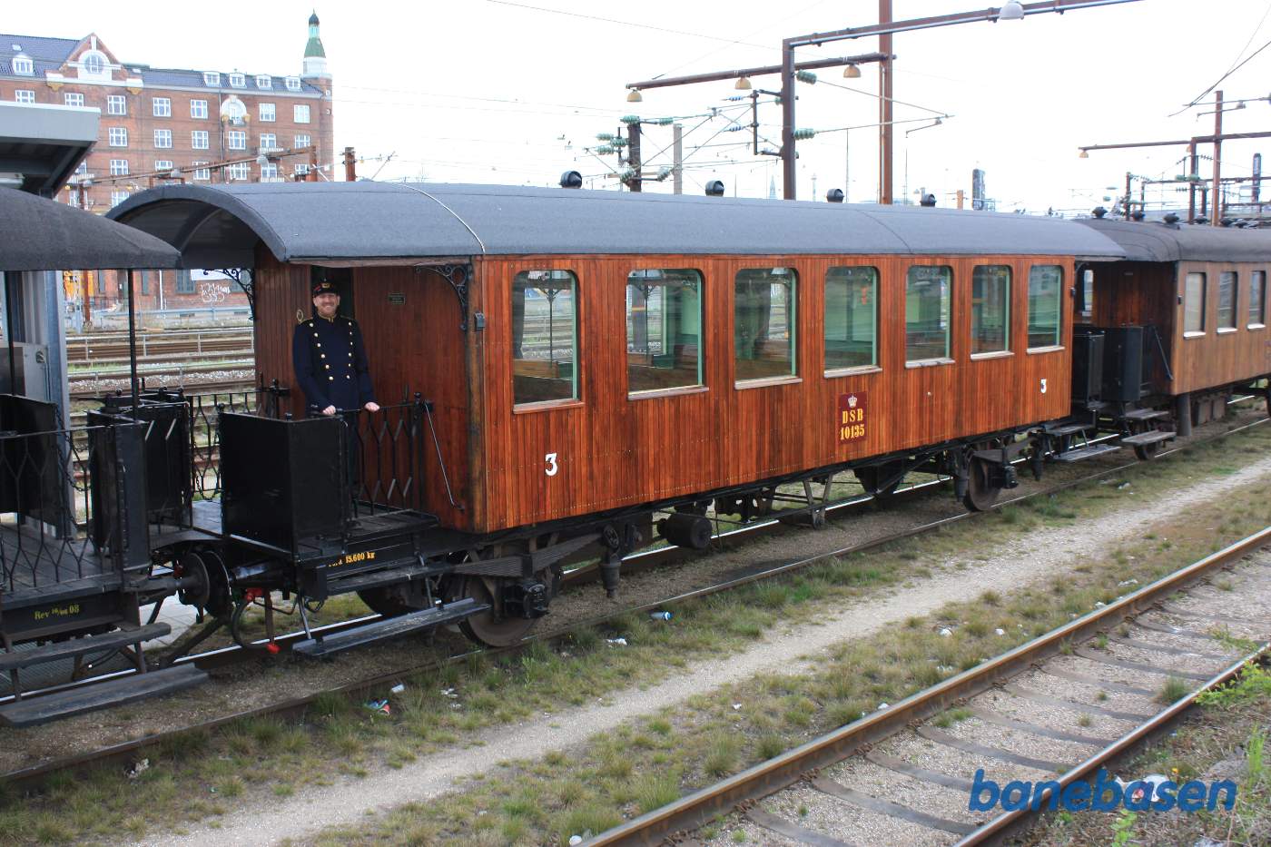 Den nyrestaurerede vogn i København