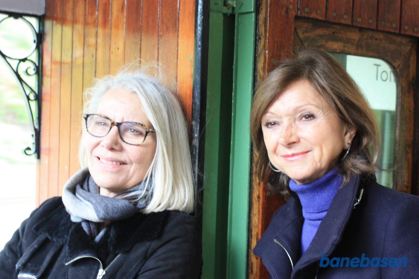 Nærbillede af 2 kendte skuespillere fra Matador